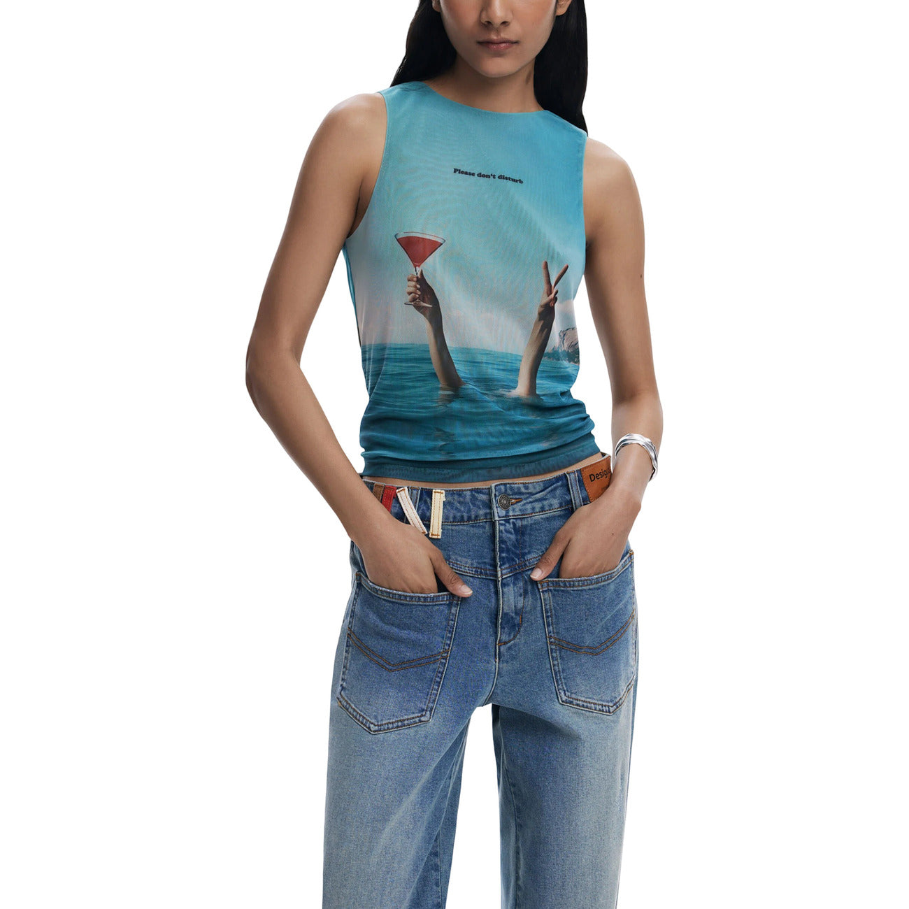 Desigual Canotta Donna