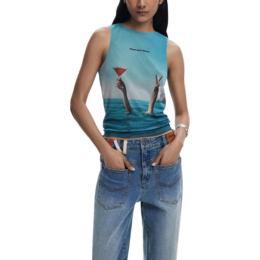 Desigual Canotta Donna