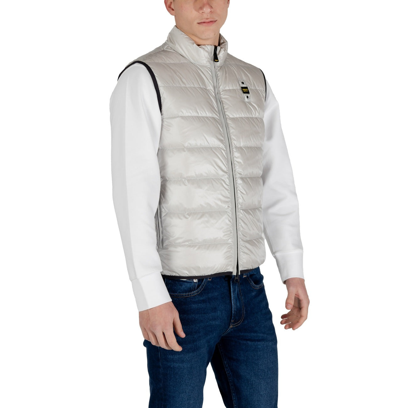 Blauer Gilet Uomo